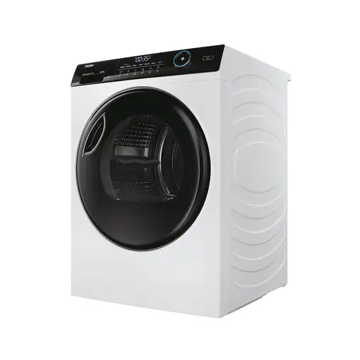 Secadora blanca con bomba de calor, 9 kg, I-Pro Series 5 HD90-A3959 HAIER