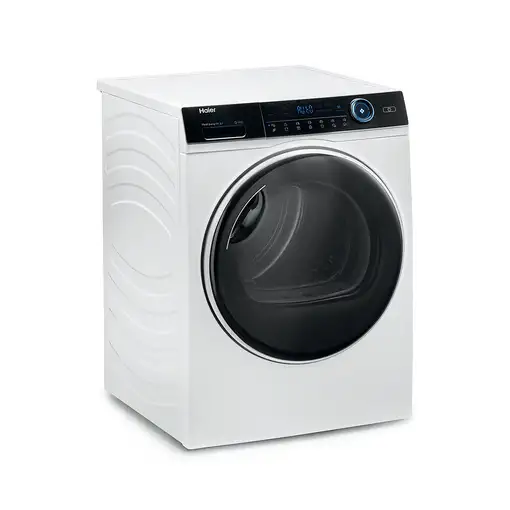 Secadora blanca con bomba de calor, 9 kg, I-Pro Series 7 HD90-A3979 HAIER