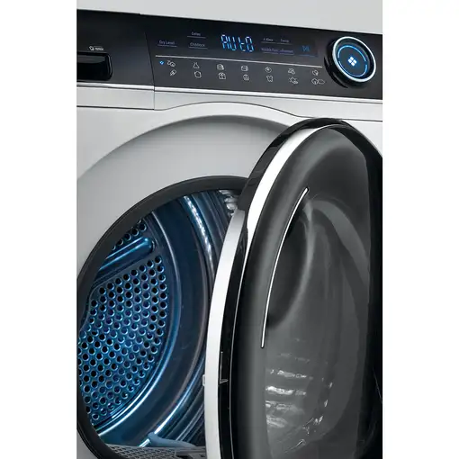 Secadora blanca con bomba de calor, 9 kg, I-Pro Series 7 HD90-A3979 HAIER