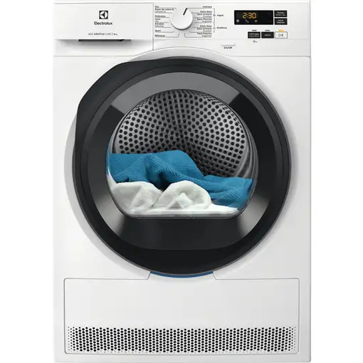 Secadora blanca con bomba de calor, 8 kg, EDI618A5BO ELECTROLUX