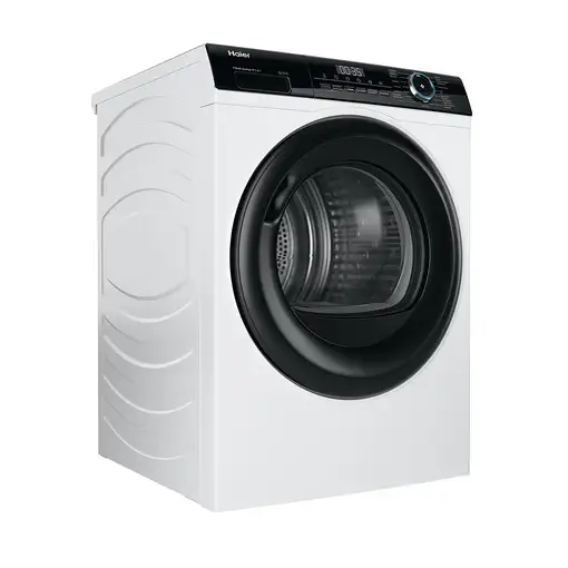 Secadora blanca con bomba de calor, 9 kg, I-Pro Series 3 HD90-A2939 HAIER