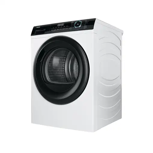 Secadora blanca con bomba de calor, 9 kg, I-Pro Series 3 HD90-A2939 HAIER