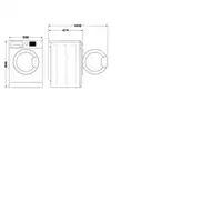 Secadora blanca con bomba de calor, 11 Kg, C WD 113M WBS SPT WHIRLPOOL Secadora blanca con bomba de calor, 11 Kg, C WD 113M WBS SPT WHIRLPOOL