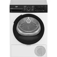 Secadora blanca con bomba de calor, 9 kg, BM3T49240W BEKO Secadora blanca con bomba de calor, 9 kg, BM3T49240W BEKO