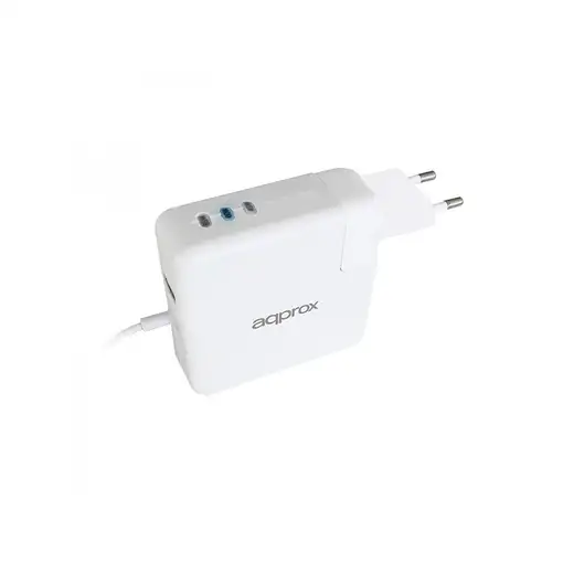 Approx appUAAPL adaptador e inversor de corriente Interior 85 W Blanco