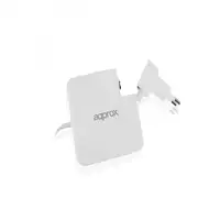 Approx appUAAPL adaptador e inversor de corriente Interior 85 W Blanco