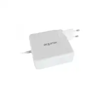 Approx appUAAPL adaptador e inversor de corriente Interior 85 W Blanco