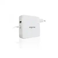 Approx appUAAPL adaptador e inversor de corriente Interior 85 W Blanco