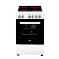 Cocina independiente cerámico 4 zone(s) horno eléctrico Blanco 40297957 TEKA Cocina independiente cerámico 4 zone(s) horno eléctrico Blanco 40297957 TEKA