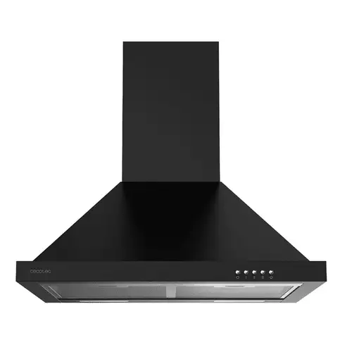 Cecotec 02871 campana De pared Negro 650 m³/h