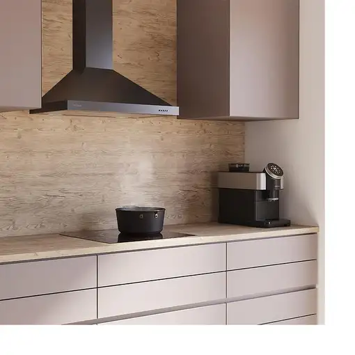 Cecotec 02871 campana De pared Negro 650 m³/h