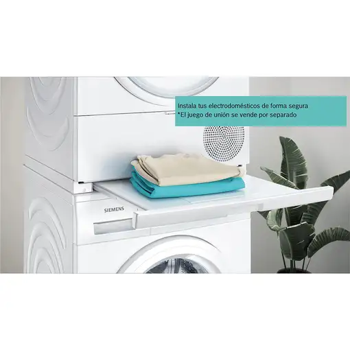 Siemens iQ500 WQ45G2D0ES secadora Independiente Carga frontal 9 kg Blanco