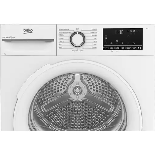 Beko BMT481WI secadora Independiente Carga frontal 8 kg Blanco