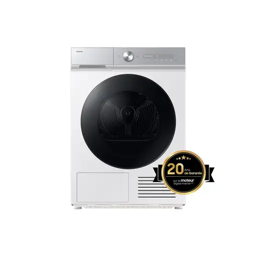 Samsung Series 8 Secadora Bespoke AI 9kg OptimalDry A+++ Blanca DV90DB8845GHU3 Samsung Series 8 Secadora Bespoke AI 9kg OptimalDry A+++ Blanca DV90DB8845GHU3