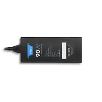 NOX NXPWR90NB adaptador e inversor de corriente Interior 90 W Negro