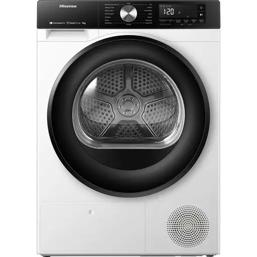 Hisense DH3S902BW3 secadora Independiente Carga frontal 9 kg Blanco