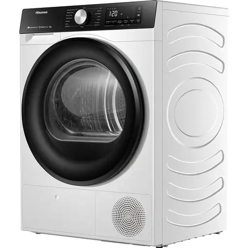 Hisense DH3S902BW3 secadora Independiente Carga frontal 9 kg Blanco