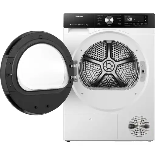 Hisense DH3S902BW3 secadora Independiente Carga frontal 9 kg Blanco