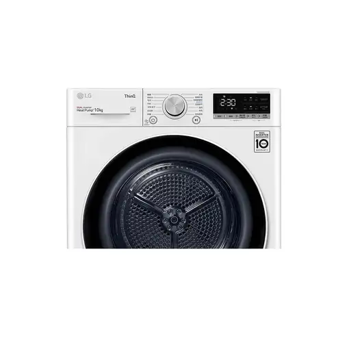 LG RH10V9AV4W secadora Independiente Carga frontal 10 kg Blanco