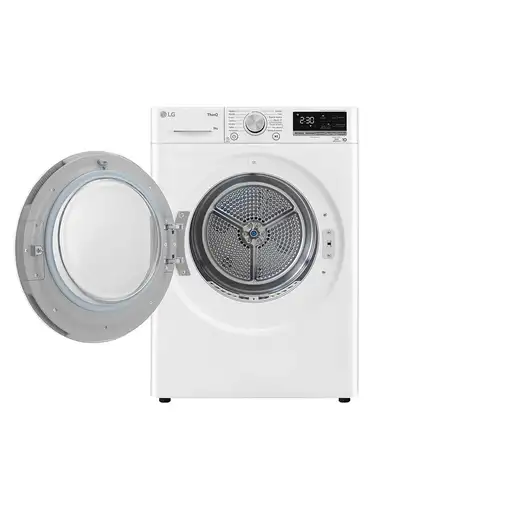 LG RH90V9AV3N secadora Independiente Carga frontal 9 kg Blanco
