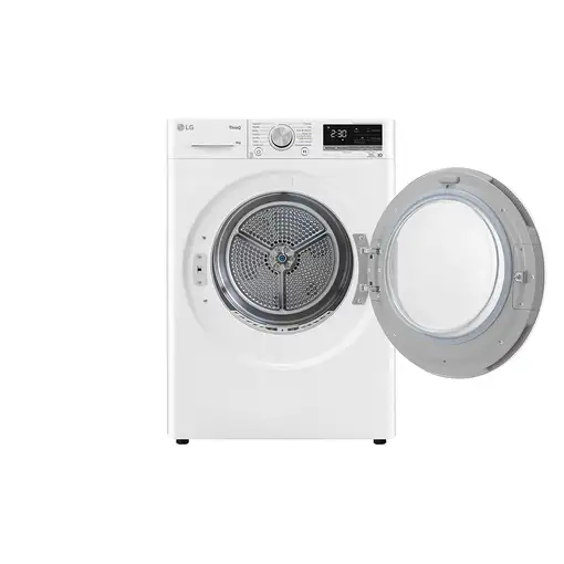 LG RH90V9AV3N secadora Independiente Carga frontal 9 kg Blanco