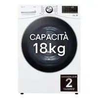 LG RH18U8AVCW secadora Independiente Carga frontal 18 kg Blanco LG RH18U8AVCW secadora Independiente Carga frontal 18 kg Blanco