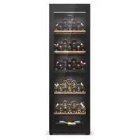 Haier Wine Bank 60 Serie 7HWS236GDEH1 Nevera vino Independiente Negro 236 botellas