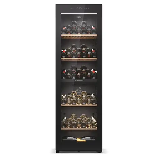 Haier Wine Bank 60 Serie 7HWS236GDEH1 Nevera vino Independiente Negro 236 botellas Haier Wine Bank 60 Serie 7HWS236GDEH1 Nevera vino Independiente Negro 236 botellas