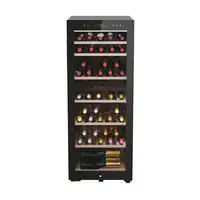 Haier Wine Bank 50 Serie 7 HWS77GDAU1 Nevera vino Independiente Negro 77 botellas