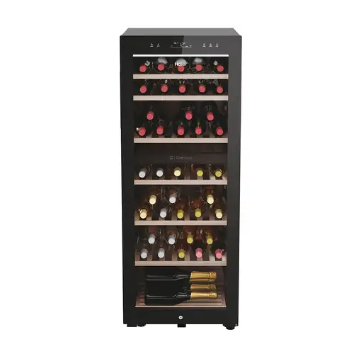 Haier Wine Bank 50 Serie 7 HWS77GDAU1 Nevera vino Independiente Negro 77 botellas Haier Wine Bank 50 Serie 7 HWS77GDAU1 Nevera vino Independiente Negro 77 botellas