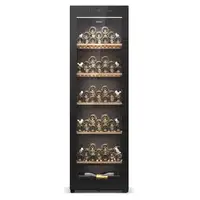 Haier Wine Bank 60 Serie 5 HWS247GEH1 Nevera vino Independiente Negro 247 botellas Haier Wine Bank 60 Serie 5 HWS247GEH1 Nevera vino Independiente Negro 247 botellas