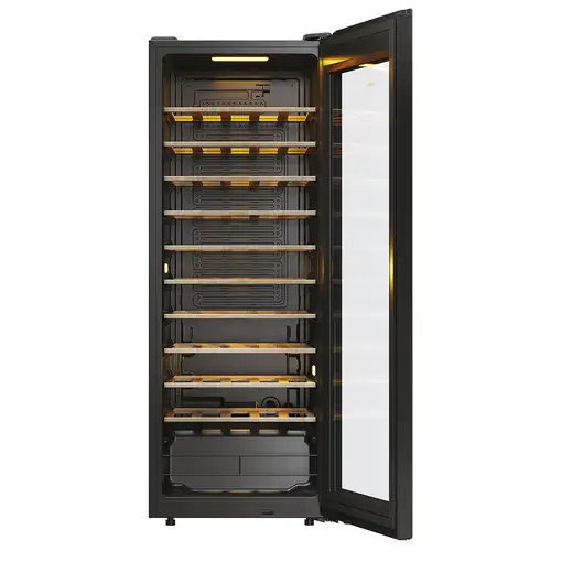 Haier Wine Bank 50 Serie 3 HWS58GGH1 Independiente Negro 58 botella(s)