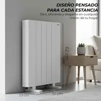 Yoevu - Emisor térmico 900W con tecnología TRIAC, WiFi y Alexa, pantalla digita Yoevu - Emisor térmico 900W con tecnología TRIAC, WiFi y Alexa, pantalla digita