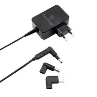 CoolBox COO-NB65-PDUC adaptador e inversor de corriente Interior 65 W Negro