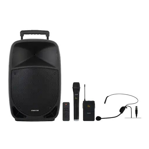 Fonestar MALIBU-312 altavoz Negro Inalámbrico y alámbrico 250 W Fonestar MALIBU-312 altavoz Negro Inalámbrico y alámbrico 250 W