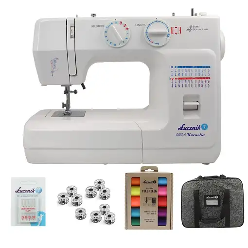 Łucznik KORNELIA II 2004 máquina de coser Máquina de coser semiautomática Eléctri