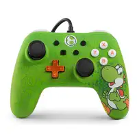 PowerA Yoshi Verde, Blanco USB Gamepad Analógico/Digital Nintendo Switch