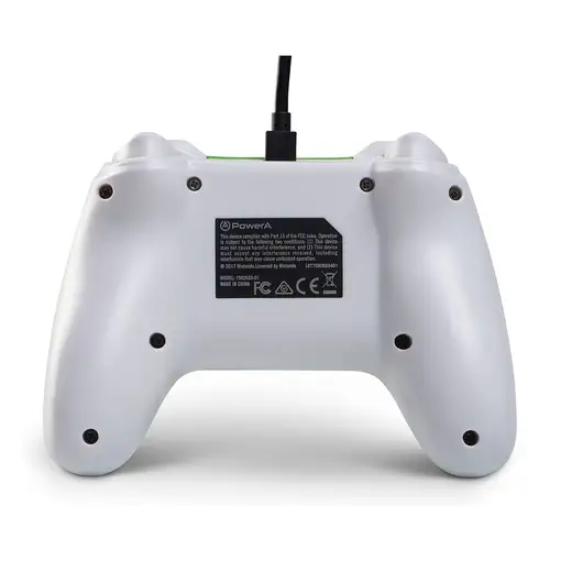 PowerA Yoshi Verde, Blanco USB Gamepad Analógico/Digital Nintendo Switch