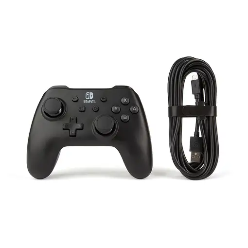 PowerA 1511370-01 mando y volante Negro USB Gamepad Analógico Nintendo Switch
