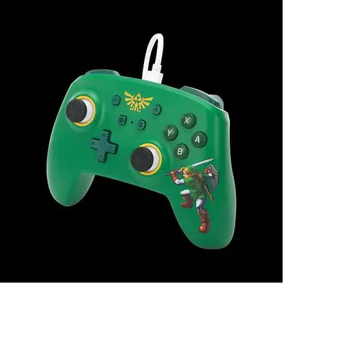 PowerA NSGP0199-01 mando y volante Verde, Blanco, Amarillo USB Gamepad Nintendo S