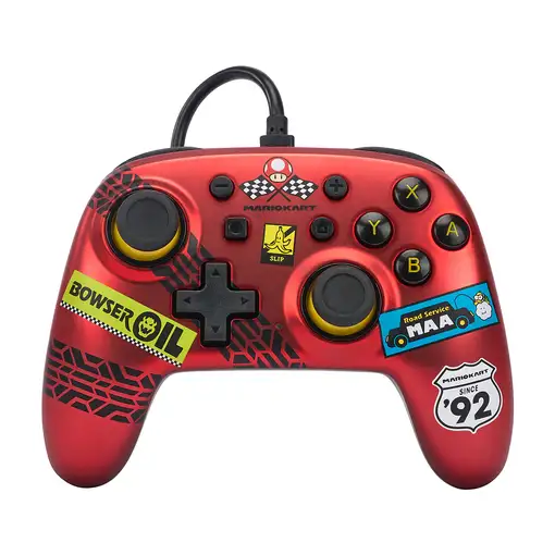 PowerA NSGP0124-01 mando y volante Rojo USB Gamepad Analógico Nintendo Switch PowerA NSGP0124-01 mando y volante Rojo USB Gamepad Analógico Nintendo Switch