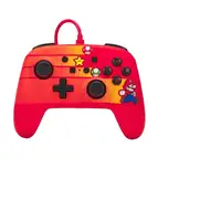 PowerA 1526539-01 mando y volante Negro, Azul, Naranja, Rojo USB Gamepad Nintendo