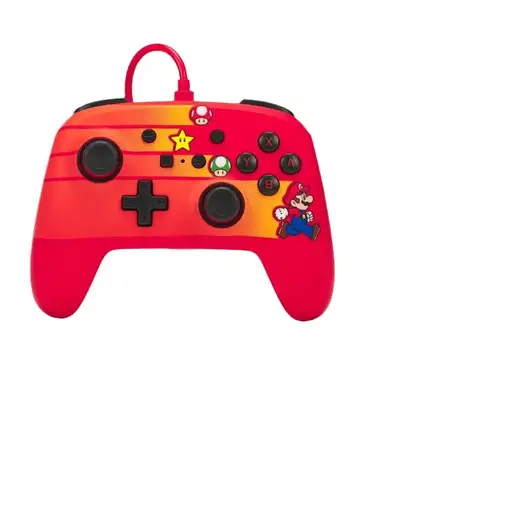 PowerA 1526539-01 mando y volante Negro, Azul, Naranja, Rojo USB Gamepad Nintendo