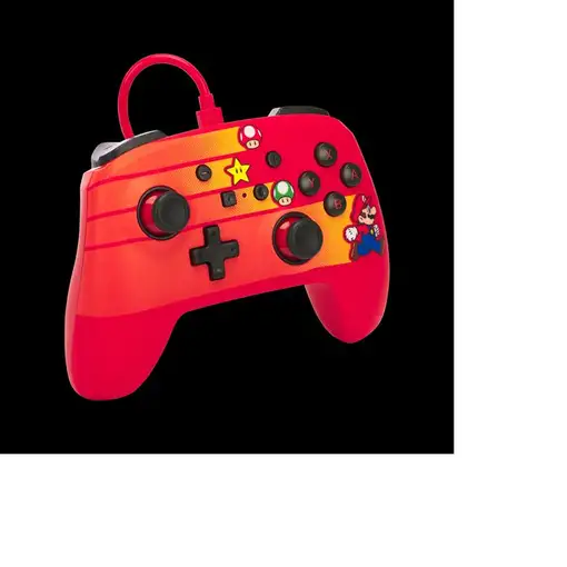 PowerA 1526539-01 mando y volante Negro, Azul, Naranja, Rojo USB Gamepad Nintendo