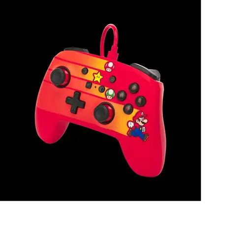 PowerA 1526539-01 mando y volante Negro, Azul, Naranja, Rojo USB Gamepad Nintendo