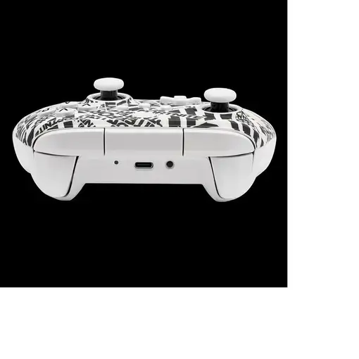 PowerA PCGP0371-01 mando y volante Negro, Blanco Bluetooth Gamepad Analógico/Digi