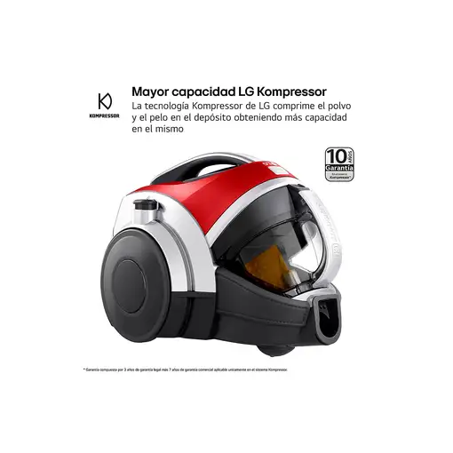 LG VK8506NHAG aspiradora 1,2 L Secar 650 W Sin bolsa