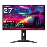 GIGABYTE M27UA 27" Monitor de juegos UHD - 3840 x 2160, 160Hz, 1ms, 400 cd/m², Fr GIGABYTE M27UA 27" Monitor de juegos UHD - 3840 x 2160, 160Hz, 1ms, 400 cd/m², Fr