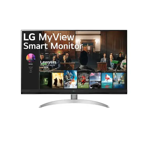 LG 32SQ700S-W LED display 81,3 cm (32\) 3840 x 2160 Pixeles 4K Ultra HD LCD Blanco