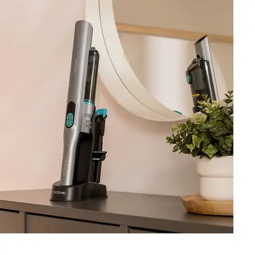 Cecotec Conga Rockstar Micro+ aspiradora de mano Gris Sin bolsa